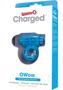 Charged Owow Rechargeable Vibe Ring Waterproof - Blue