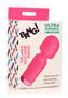 Bang! 10x Mini Silicone Rechargeable Wand - Pink
